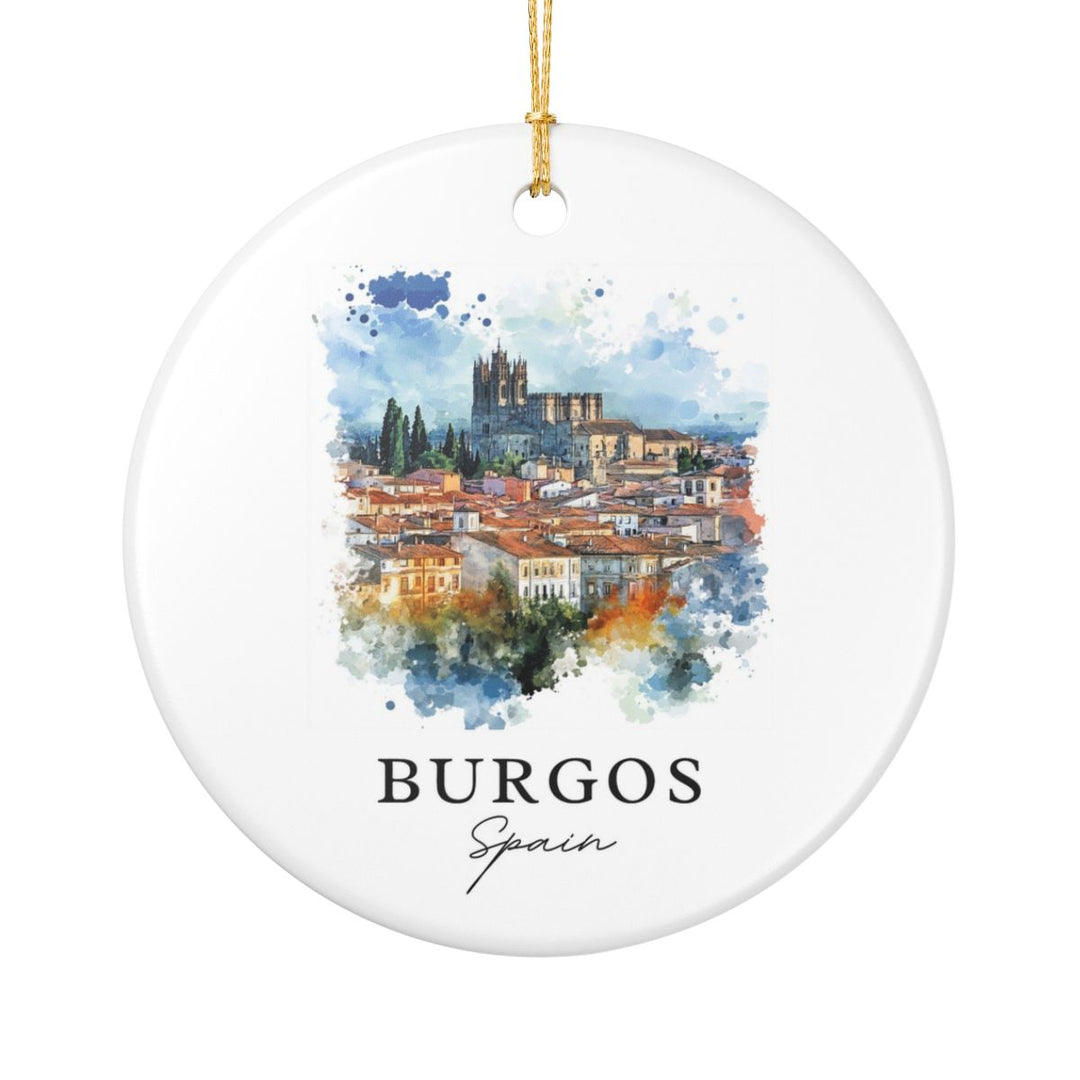 Burgos Ornament: Unique Burgos Souvenir, Burgos Xmas Decor, and Authentic Burgos Gift