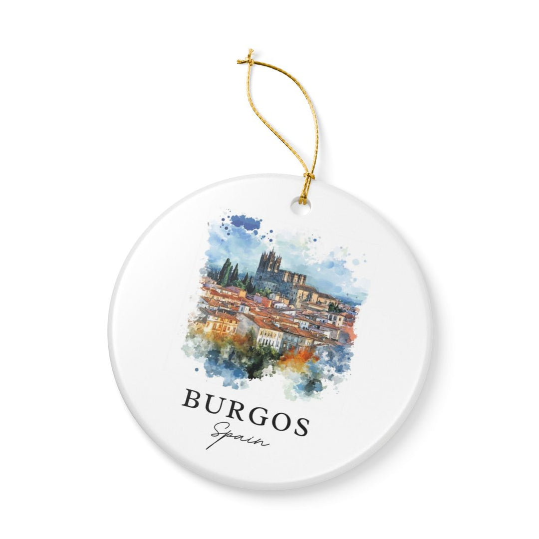 Burgos Ornament: Unique Burgos Souvenir, Burgos Xmas Decor, and Authentic Burgos Gift