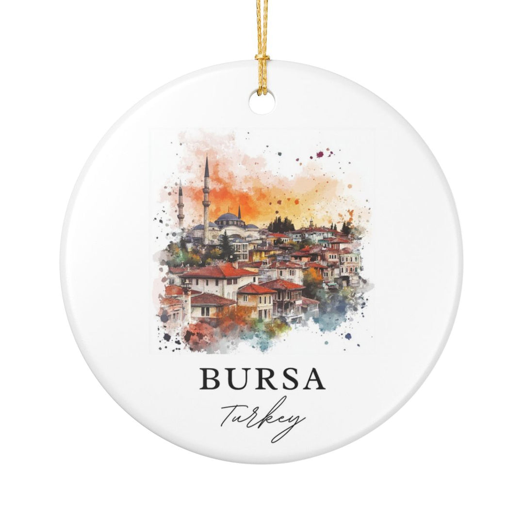 Bursa Turkey Ornament: Unique Bursa Turkey Souvenir, Bursa Turkey Xmas Decor, and Authentic Bursa Turkey Gift