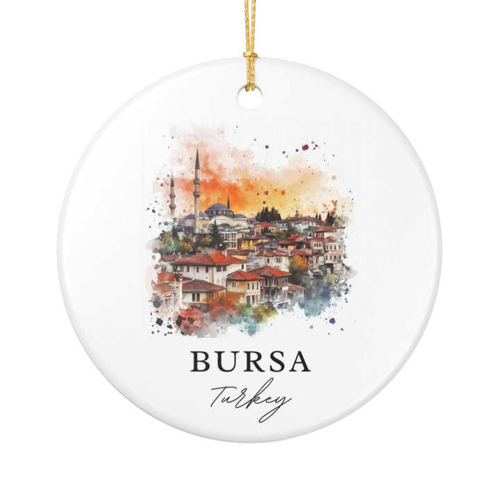 Bursa Turkey Ornament: Unique Bursa Turkey Souvenir, Bursa Turkey Xmas Decor, and Authentic Bursa Turkey Gift