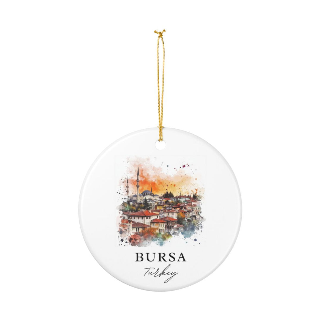 Bursa Turkey Ornament: Unique Bursa Turkey Souvenir, Bursa Turkey Xmas Decor, and Authentic Bursa Turkey Gift