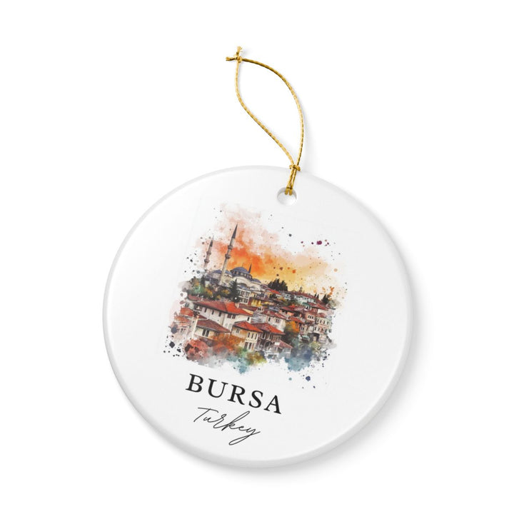 Bursa Turkey Ornament: Unique Bursa Turkey Souvenir, Bursa Turkey Xmas Decor, and Authentic Bursa Turkey Gift