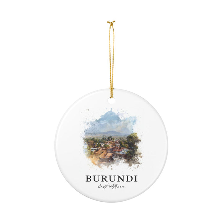 Burundi Burundi Ornament: Unique Burundi Souvenir, Burundi Burundi Xmas Decor, and Authentic Burundi Gift