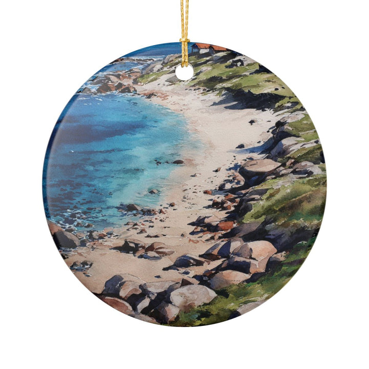 Cabo Polonio Uruguay Ornament: Unique Cabo Polonio Uruguay Souvenir, Cabo Polonio Uruguay Xmas Decor, and Authentic Cabo Polonio Uruguay Gift