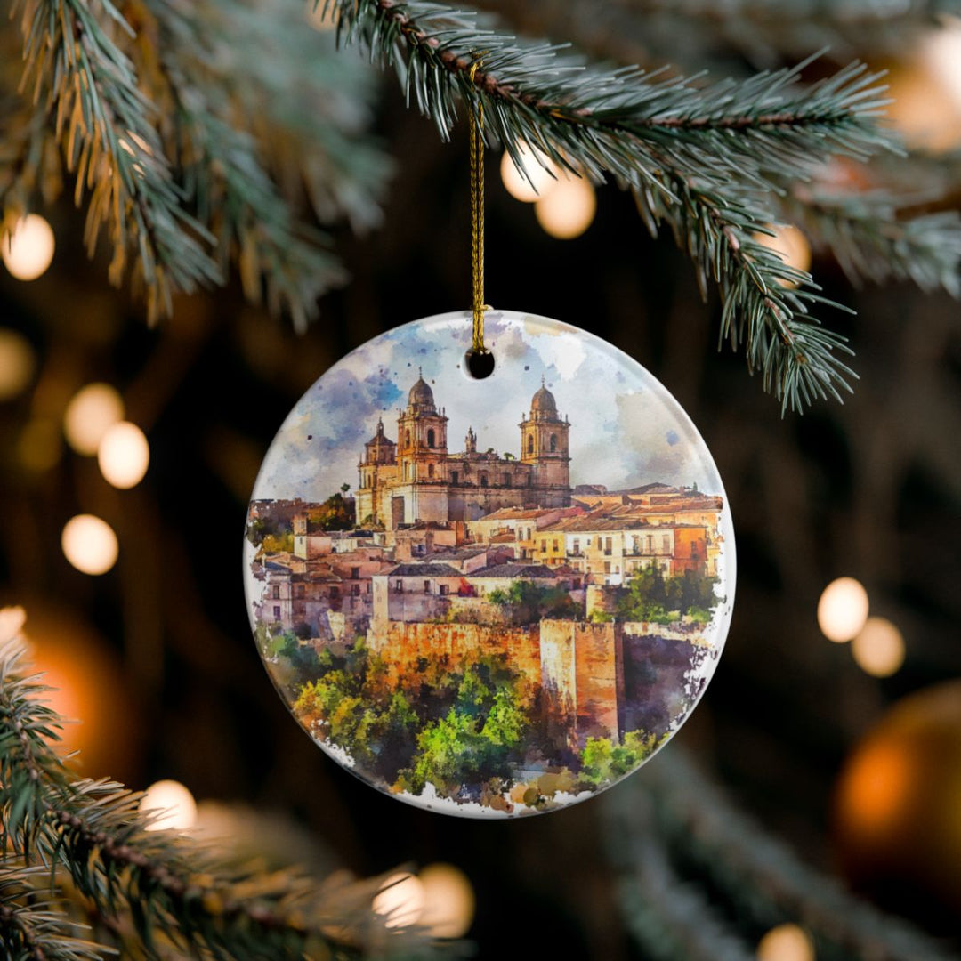Caceres Ornament: Unique Caceres Souvenir, Caceres Xmas Decor, and Authentic Caceres Gift