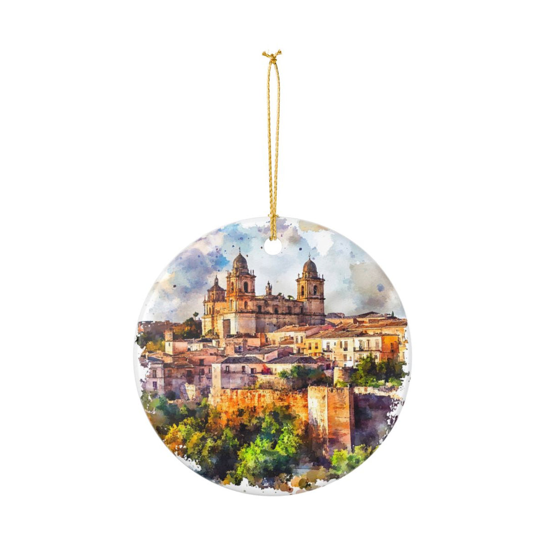 Caceres Ornament: Unique Caceres Souvenir, Caceres Xmas Decor, and Authentic Caceres Gift