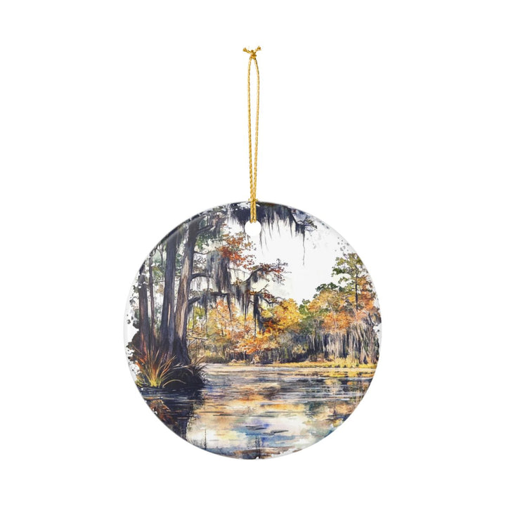 Caddo Lake Ornament: Unique Caddo Lake Souvenir, Caddo Lake Xmas Decor, and Authentic Caddo Lake Gift