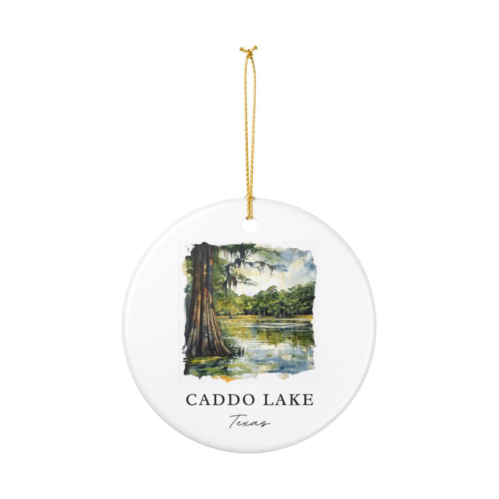 Caddo Lake Ornament: Unique Caddo Lake Souvenir, Caddo Lake Xmas Decor, and Authentic Caddo Lake Gift