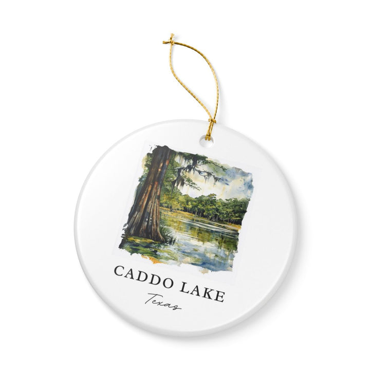 Caddo Lake Ornament: Unique Caddo Lake Souvenir, Caddo Lake Xmas Decor, and Authentic Caddo Lake Gift
