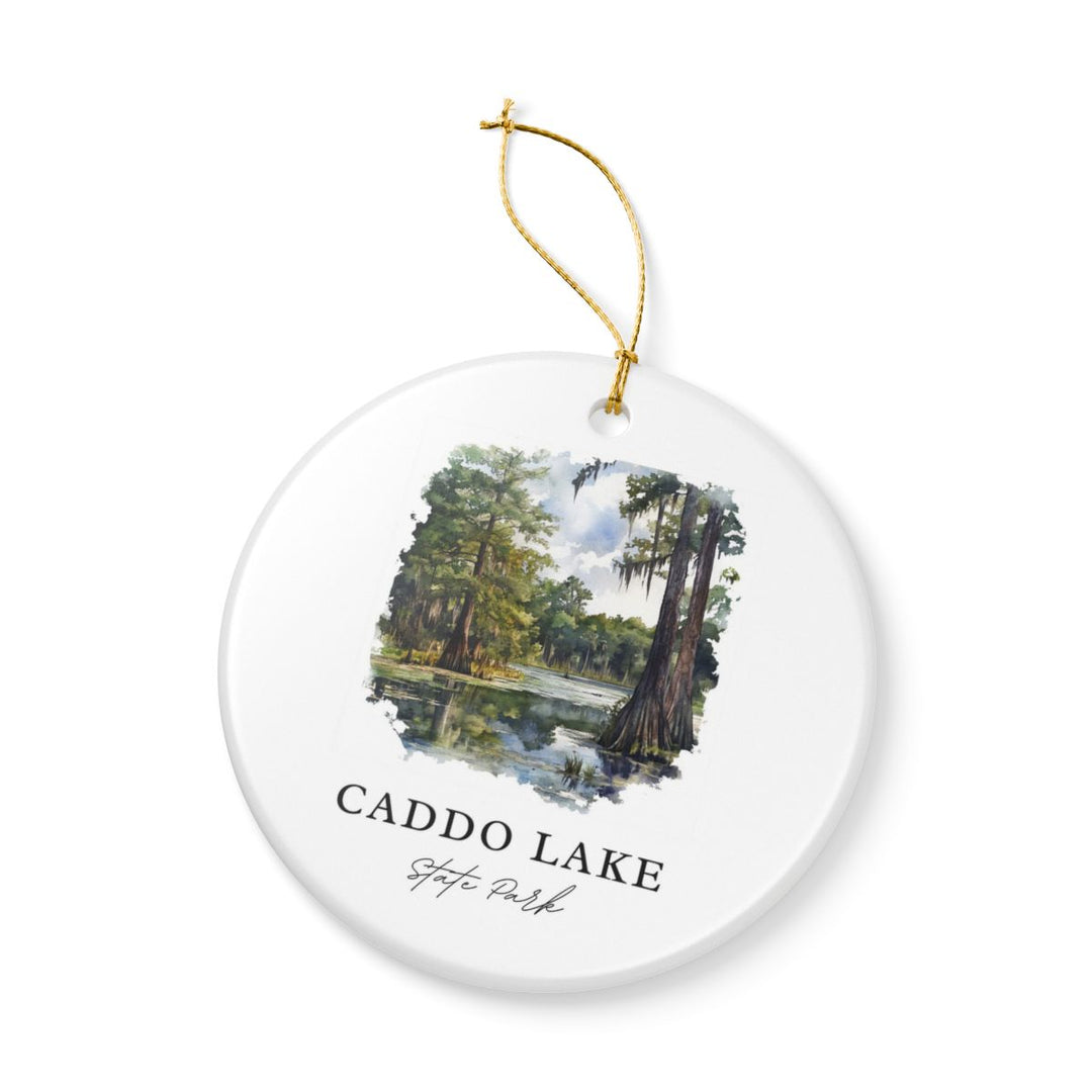 Caddo Lake State Park Ornament: Unique Caddo Lake State Park Souvenir, Caddo Lake State Park Xmas Decor, and Authentic Caddo Lake State Park Gift