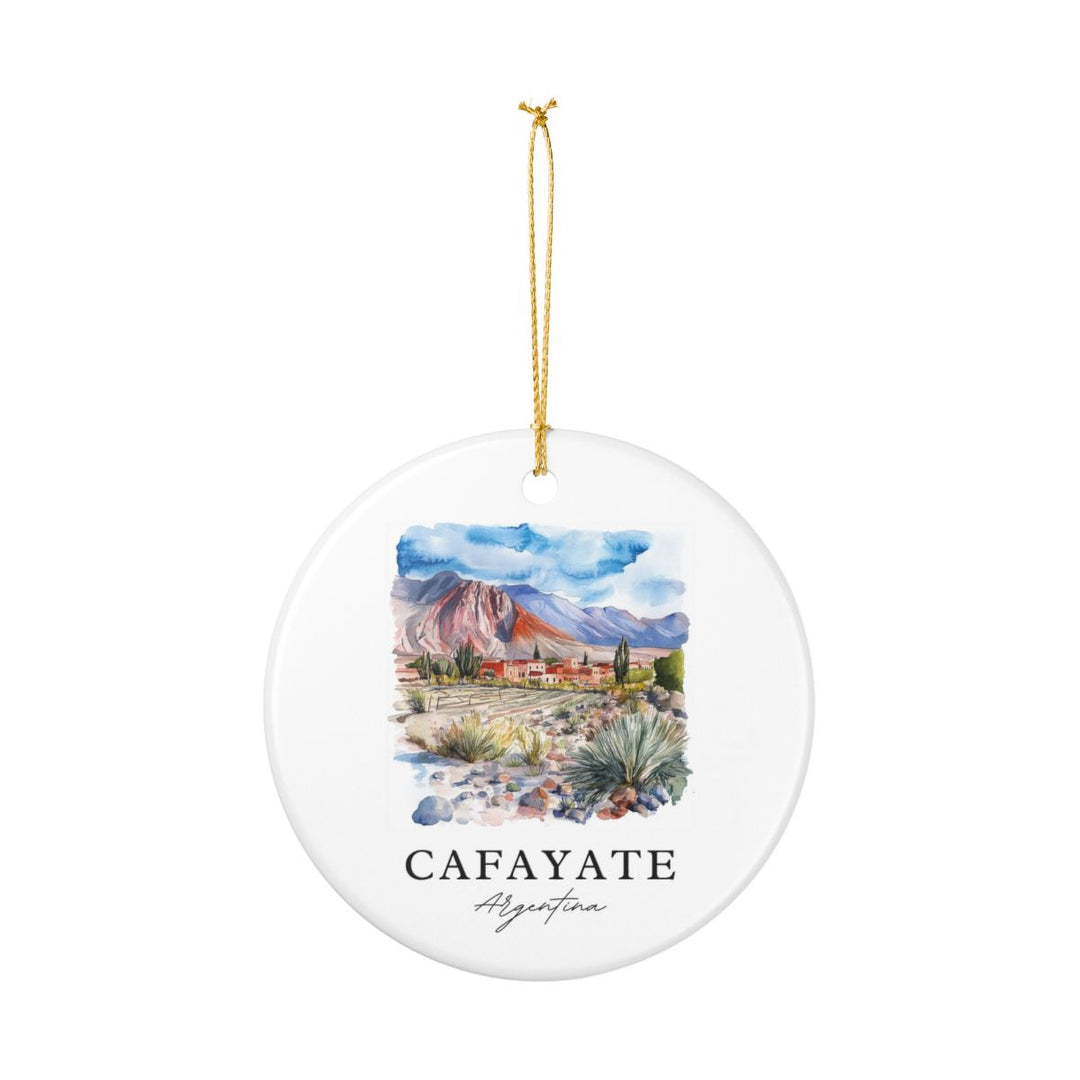 Cafayate Argentina Ornament: Unique Cafayate Argentina Souvenir, Cafayate Argentina Xmas Decor, and Authentic Cafayate Argentina Gift