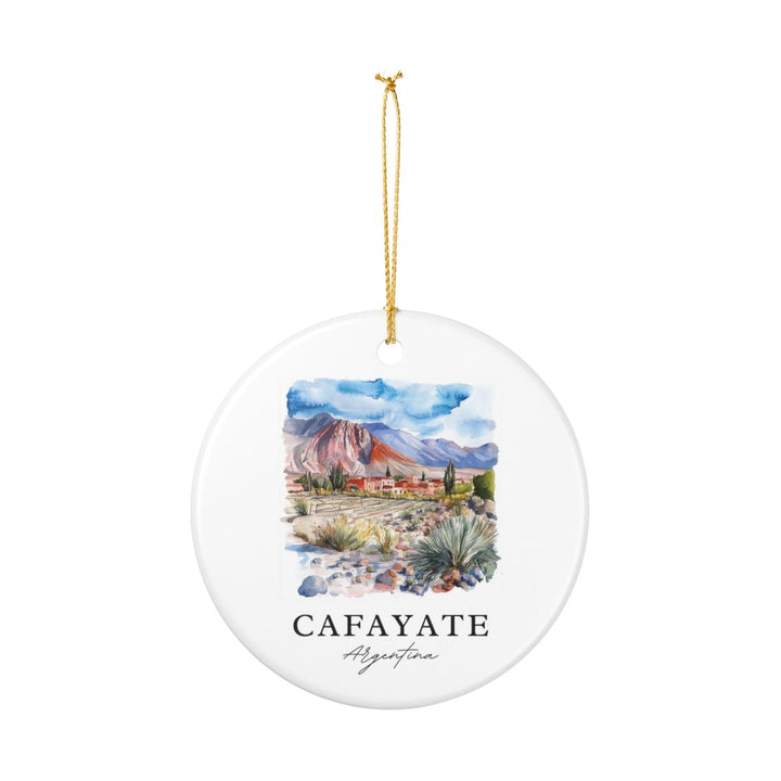 Cafayate Argentina Ornament: Unique Cafayate Argentina Souvenir, Cafayate Argentina Xmas Decor, and Authentic Cafayate Argentina Gift