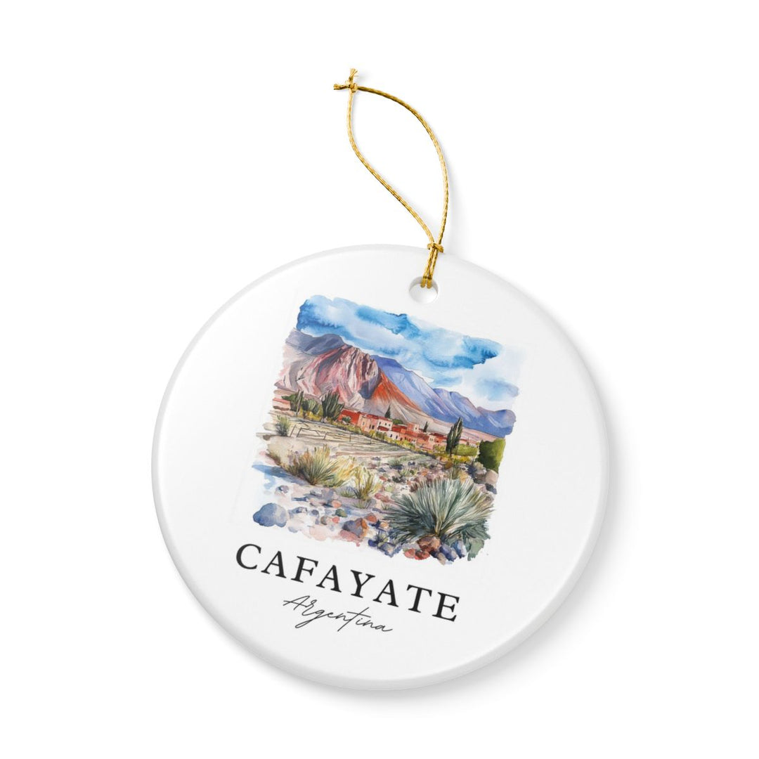 Cafayate Argentina Ornament: Unique Cafayate Argentina Souvenir, Cafayate Argentina Xmas Decor, and Authentic Cafayate Argentina Gift