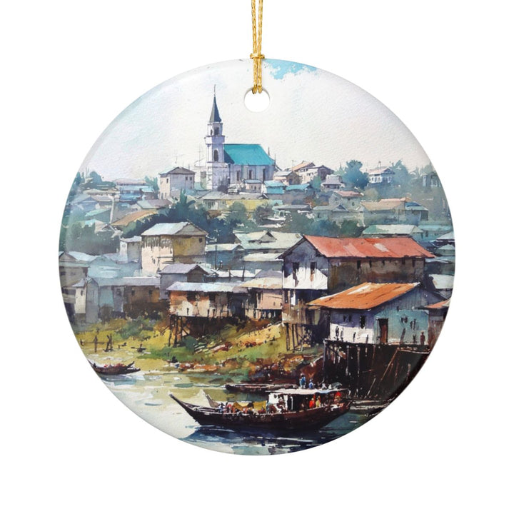 Calabar Nigeria Ornament: Unique Calabar Nigeria Souvenir, Calabar Nigeria Xmas Decor, and Authentic Calabar Nigeria Gift