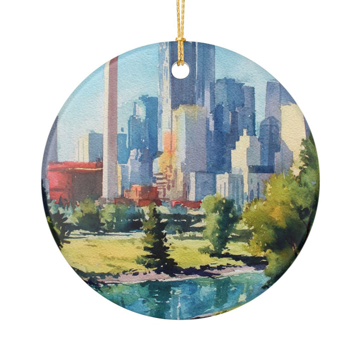 Calgary Ornament: Unique Calgary Souvenir, Calgary Xmas Decor, and Authentic Calgary Gift