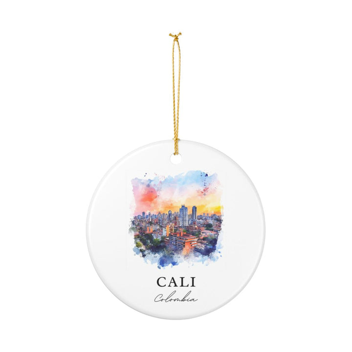 Cali Colombia Ornament: Unique Cali Colombia Souvenir, Cali Colombia Xmas Decor, and Authentic Cali Colombia Gift