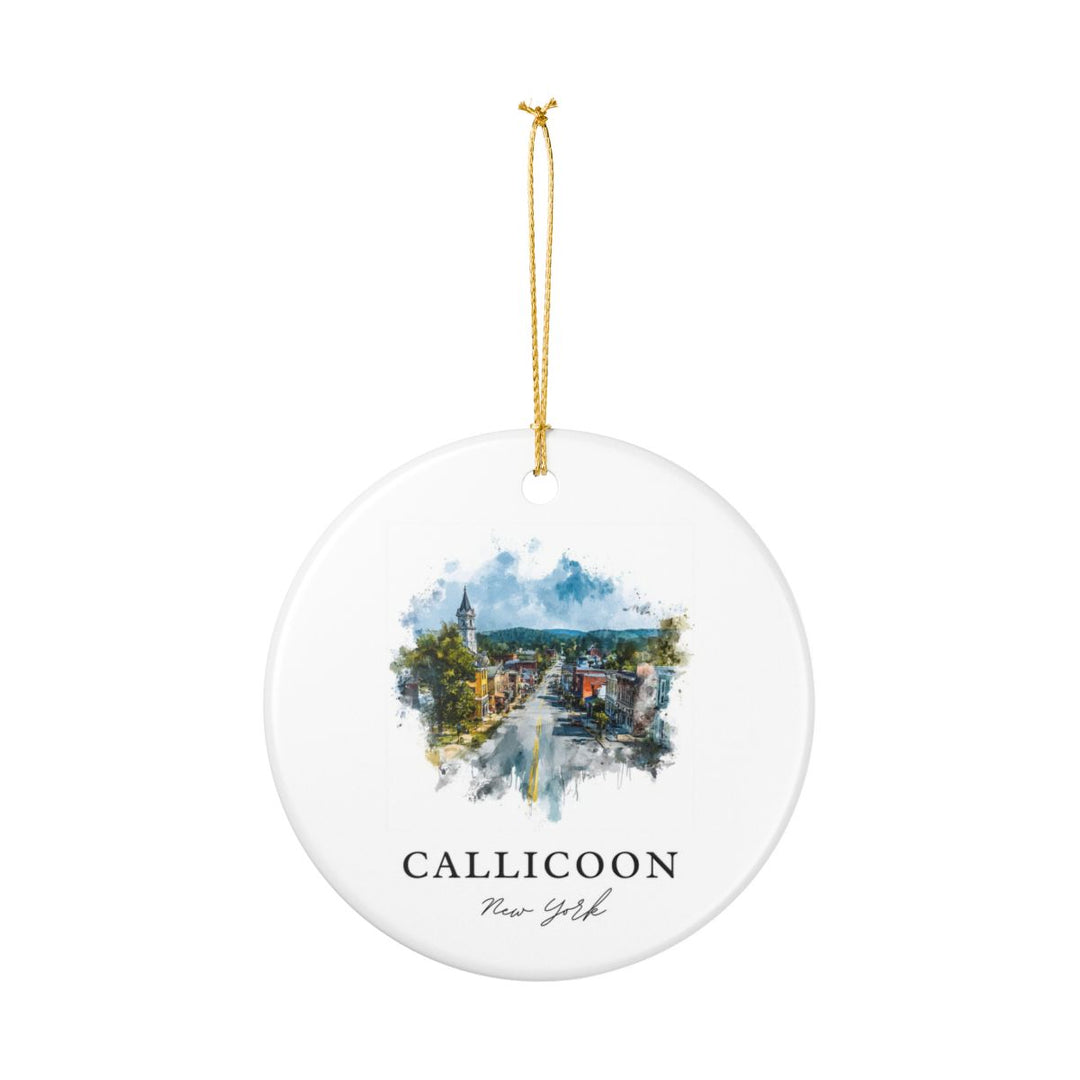 Callicoon New York Ornament: Unique Callicoon Souvenir, Callicoon New York Xmas Decor, and Authentic Callicoon Gift
