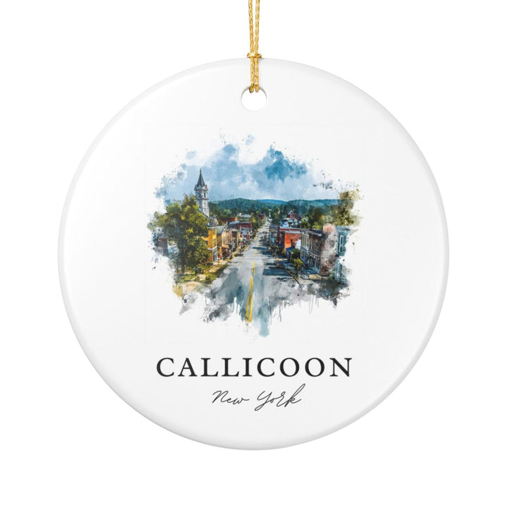 Callicoon New York Ornament: Unique Callicoon Souvenir, Callicoon New York Xmas Decor, and Authentic Callicoon Gift