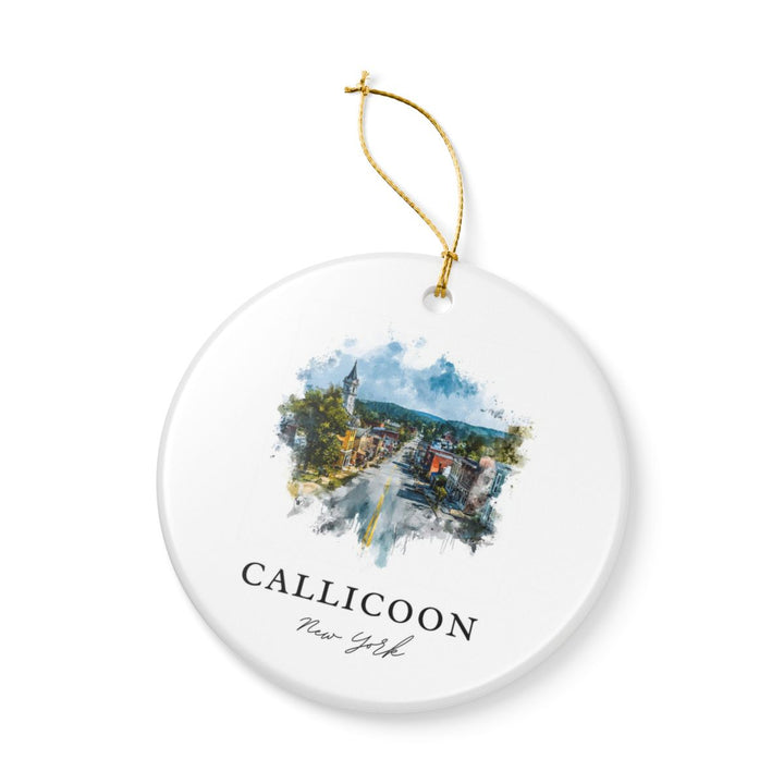 Callicoon New York Ornament: Unique Callicoon Souvenir, Callicoon New York Xmas Decor, and Authentic Callicoon Gift