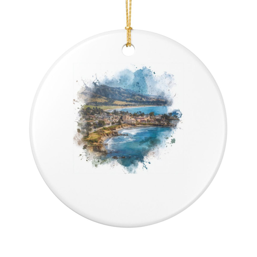Cambria California Ornament: Unique Cambria Souvenir, Cambria California Xmas Decor, and Authentic Cambria Gift