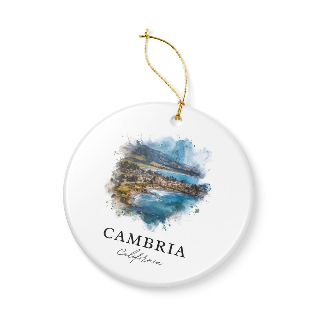 Cambria California Ornament | Christmas Travel Souvenir Gift