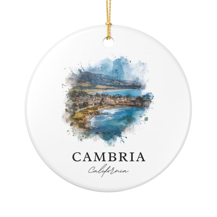 Cambria California Ornament | Christmas Travel Souvenir Gift