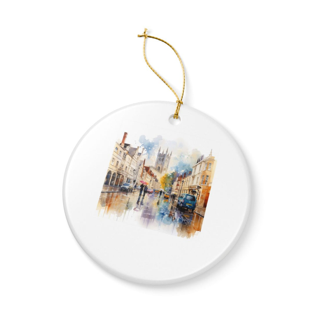 Cambridge England Ornament: Unique Cambridge England Souvenir, Cambridge England Xmas Decor, and Authentic Cambridge England Gift