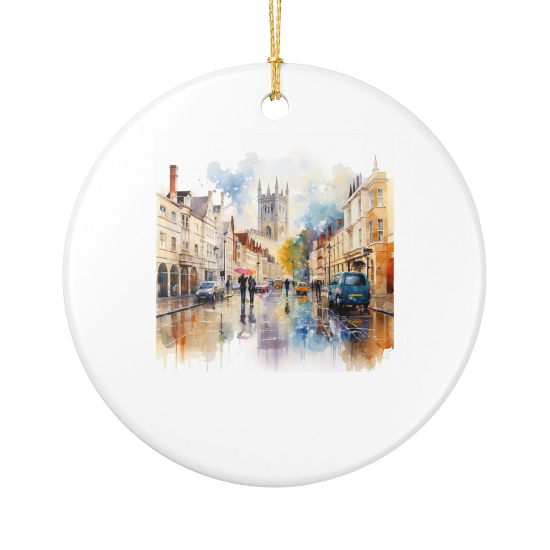 Cambridge England Ornament: Unique Cambridge England Souvenir, Cambridge England Xmas Decor, and Authentic Cambridge England Gift