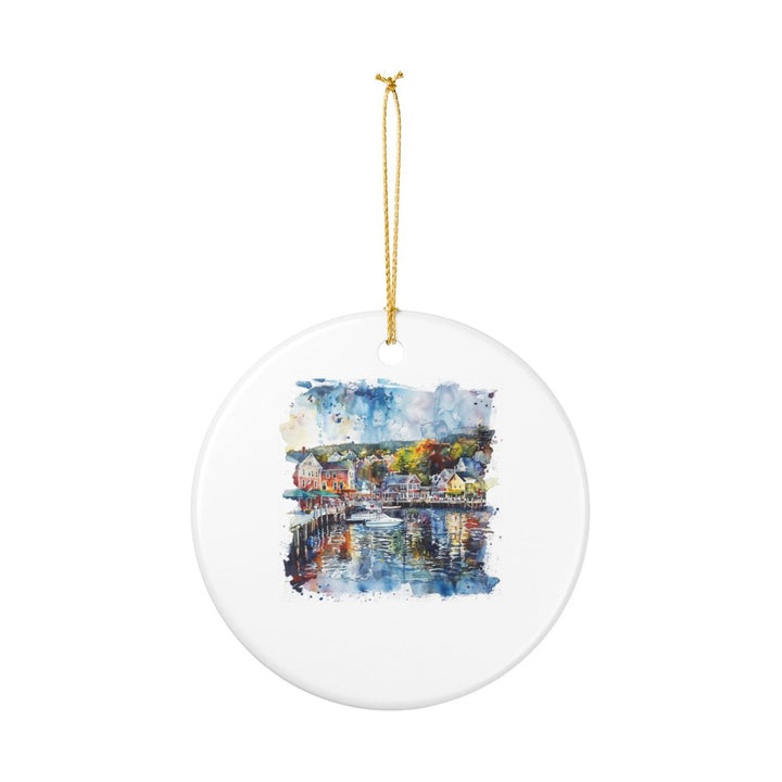 Camden Maine Ornament: Unique Camden Souvenir, Camden Maine Xmas Decor, and Authentic Camden Gift