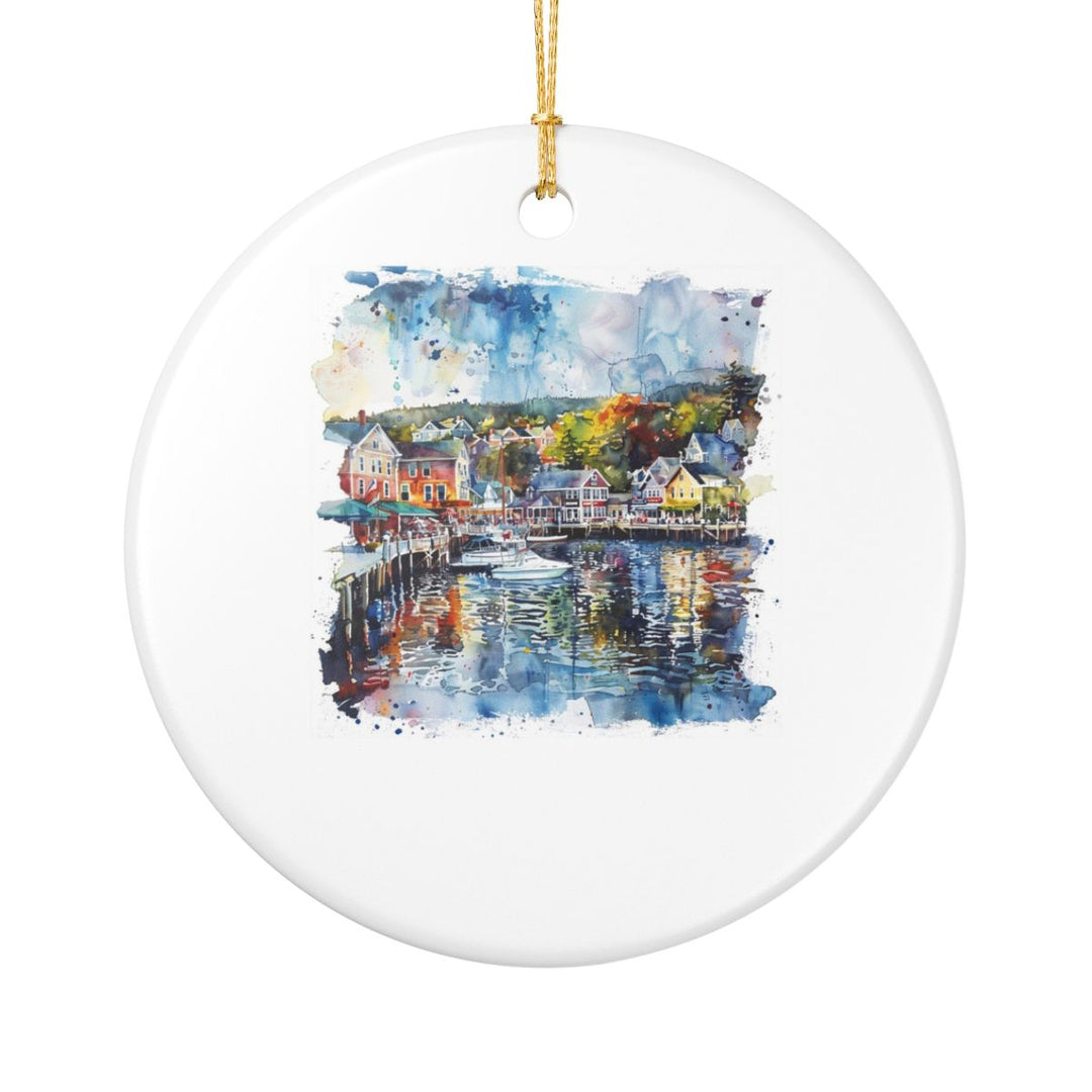 Camden Maine Ornament: Unique Camden Souvenir, Camden Maine Xmas Decor, and Authentic Camden Gift
