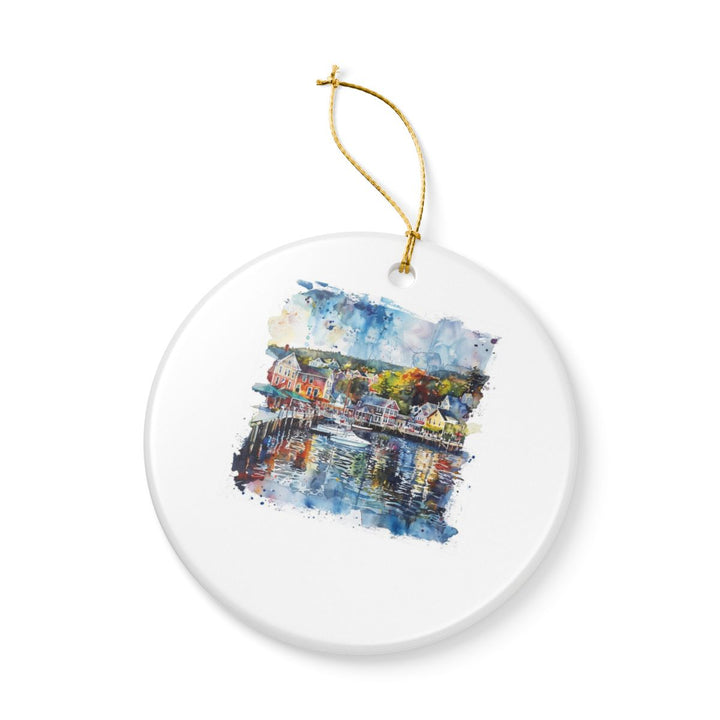 Camden Maine Ornament: Unique Camden Souvenir, Camden Maine Xmas Decor, and Authentic Camden Gift