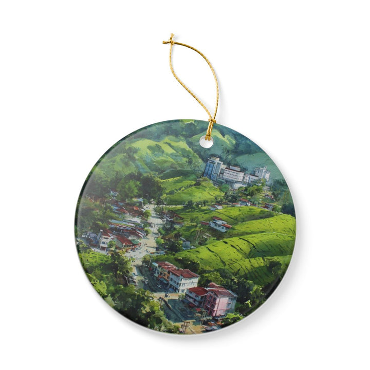 Cameron Highlands Malaysia Ornament: Unique Cameron Highlands Souvenir, Cameron Highlands Malaysia Xmas Decor, and Authentic Cameron Highlands Gift