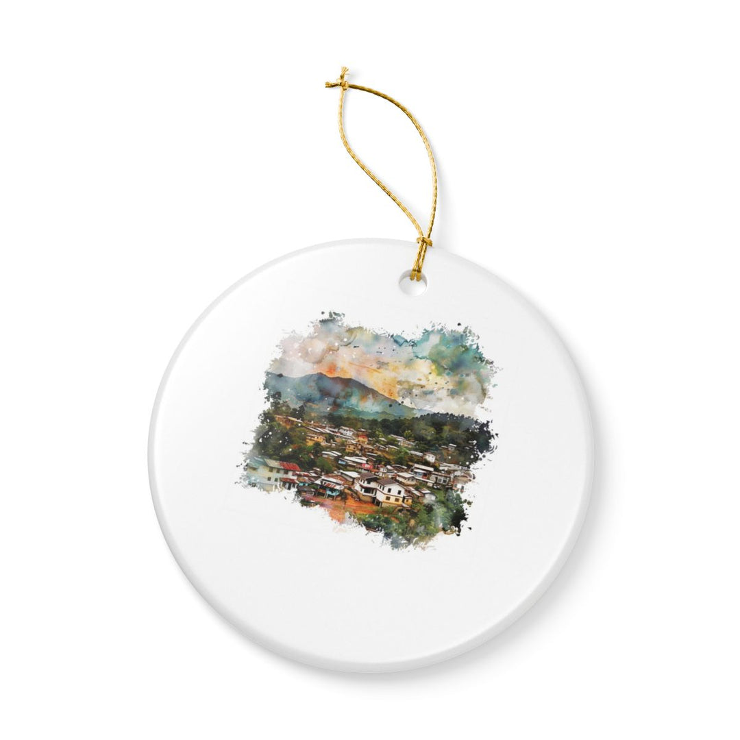 Cameroon Ornament: Unique Cameroon Souvenir, Cameroon Xmas Decor, and Authentic Cameroon Gift