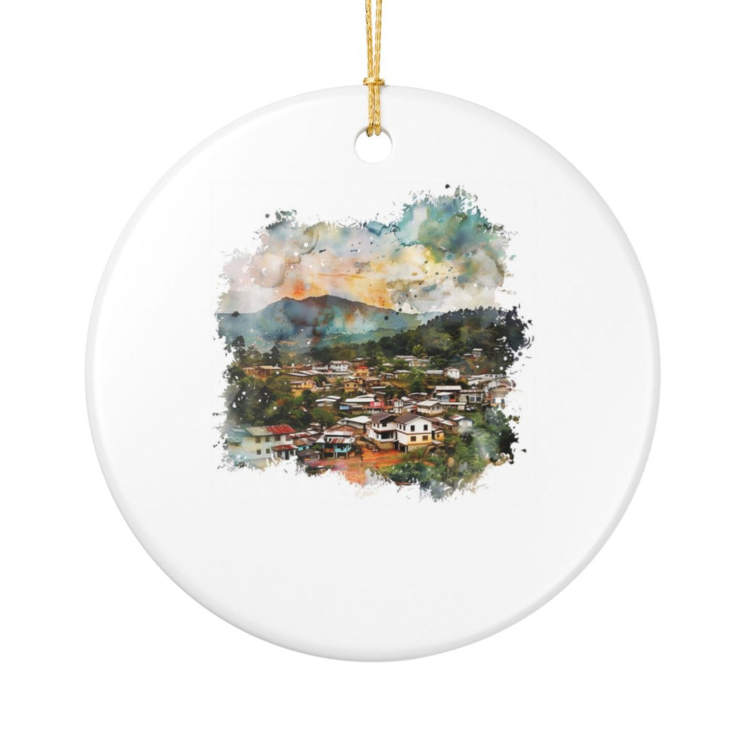 Cameroon Ornament: Unique Cameroon Souvenir, Cameroon Xmas Decor, and Authentic Cameroon Gift