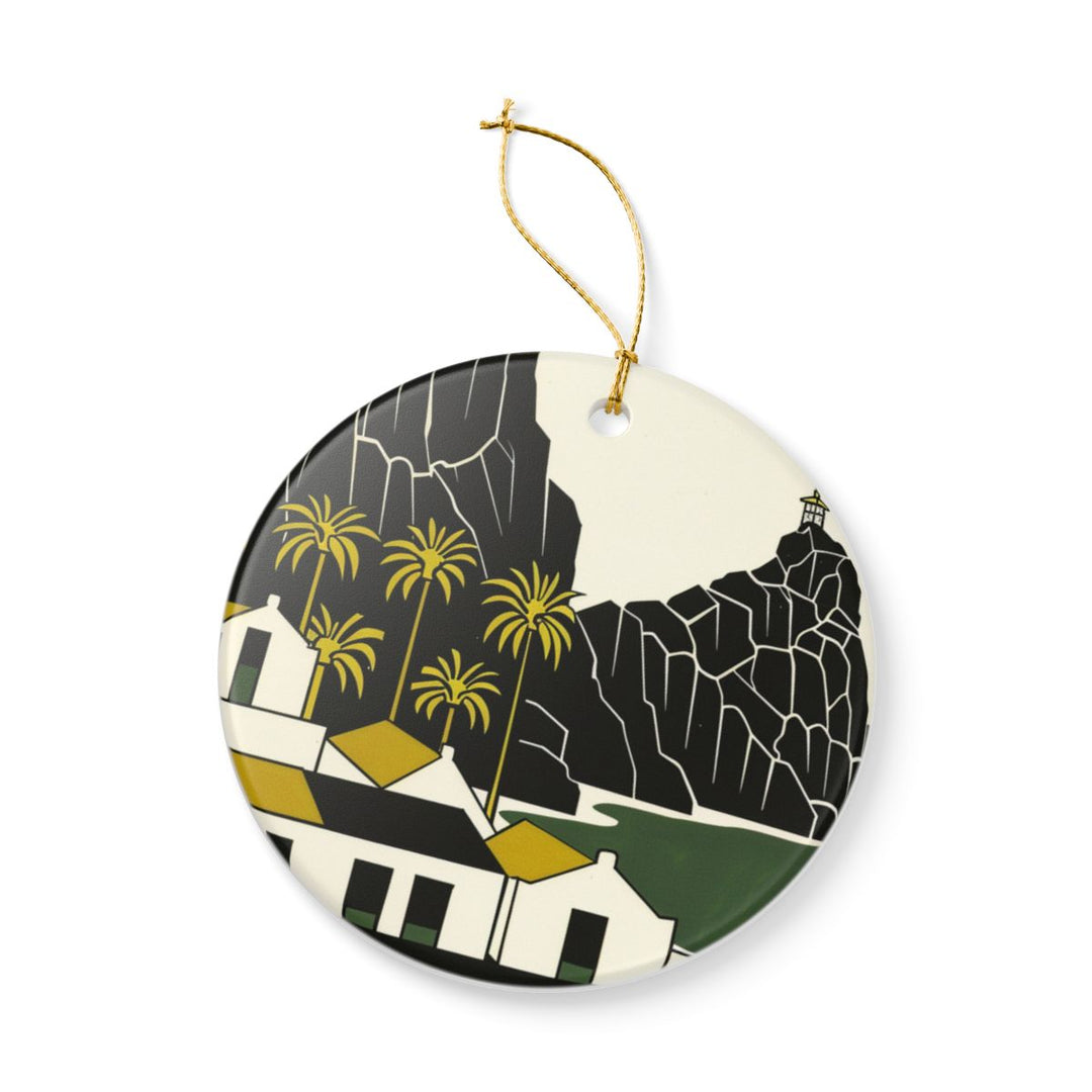 Canary Islands Ornament: Unique Canary Islands Souvenir, Canary Islands Xmas Decor, and Authentic Canary Islands Gift