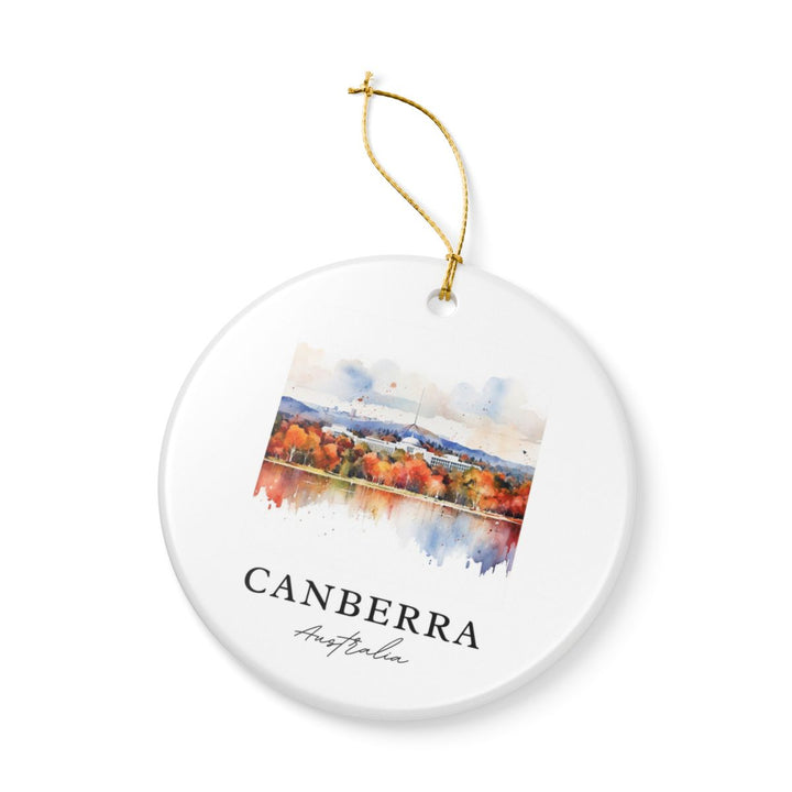 Canberra Australia Ornament: Unique Canberra Australia Souvenir, Canberra Australia Xmas Decor, and Authentic Canberra Australia Gift