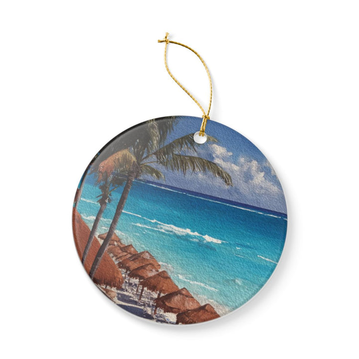 Cancun Mexico Ornament: Unique Cancun Souvenir, Cancun Mexico Xmas Decor, and Authentic Cancun Gift