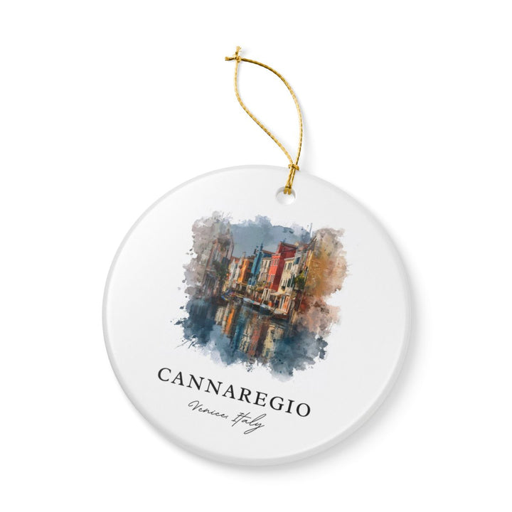 Cannaregio Italy Ornament: Unique Cannaregio Souvenir, Cannaregio Italy Xmas Decor, and Authentic Cannaregio Gift