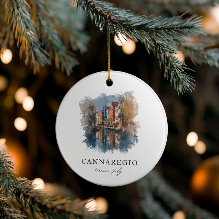 Cannaregio Italy Ornament: Unique Cannaregio Souvenir, Cannaregio Italy Xmas Decor, and Authentic Cannaregio Gift