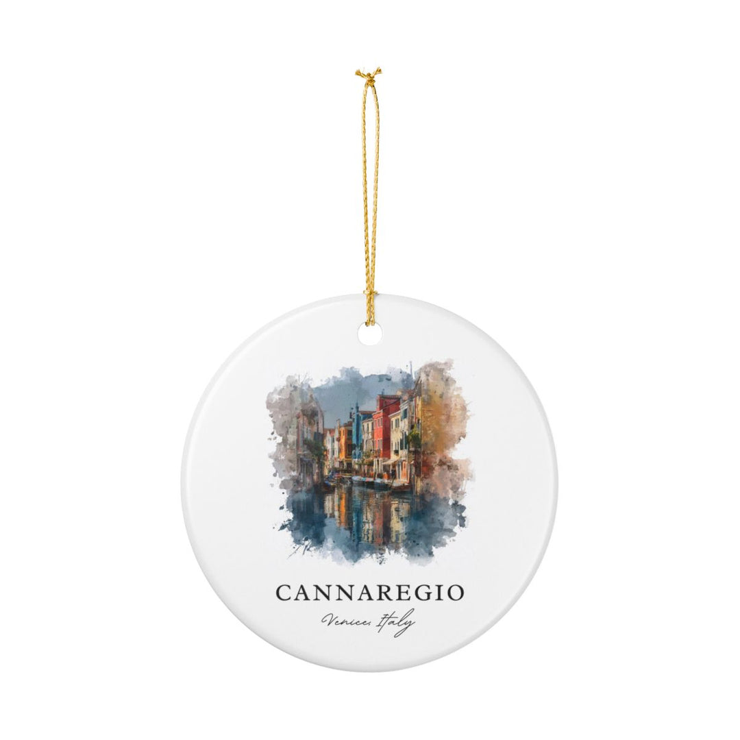 Cannaregio Italy Ornament: Unique Cannaregio Souvenir, Cannaregio Italy Xmas Decor, and Authentic Cannaregio Gift