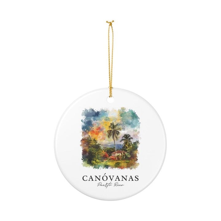 Canóvanas Puerto Rico Ornament: Unique Canóvanas Souvenir, Canóvanas Puerto Rico Xmas Decor, and Authentic Canóvanas Gift