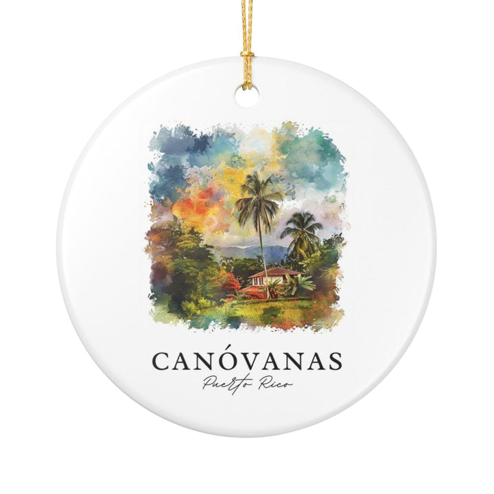 Canóvanas Puerto Rico Ornament: Unique Canóvanas Souvenir, Canóvanas Puerto Rico Xmas Decor, and Authentic Canóvanas Gift