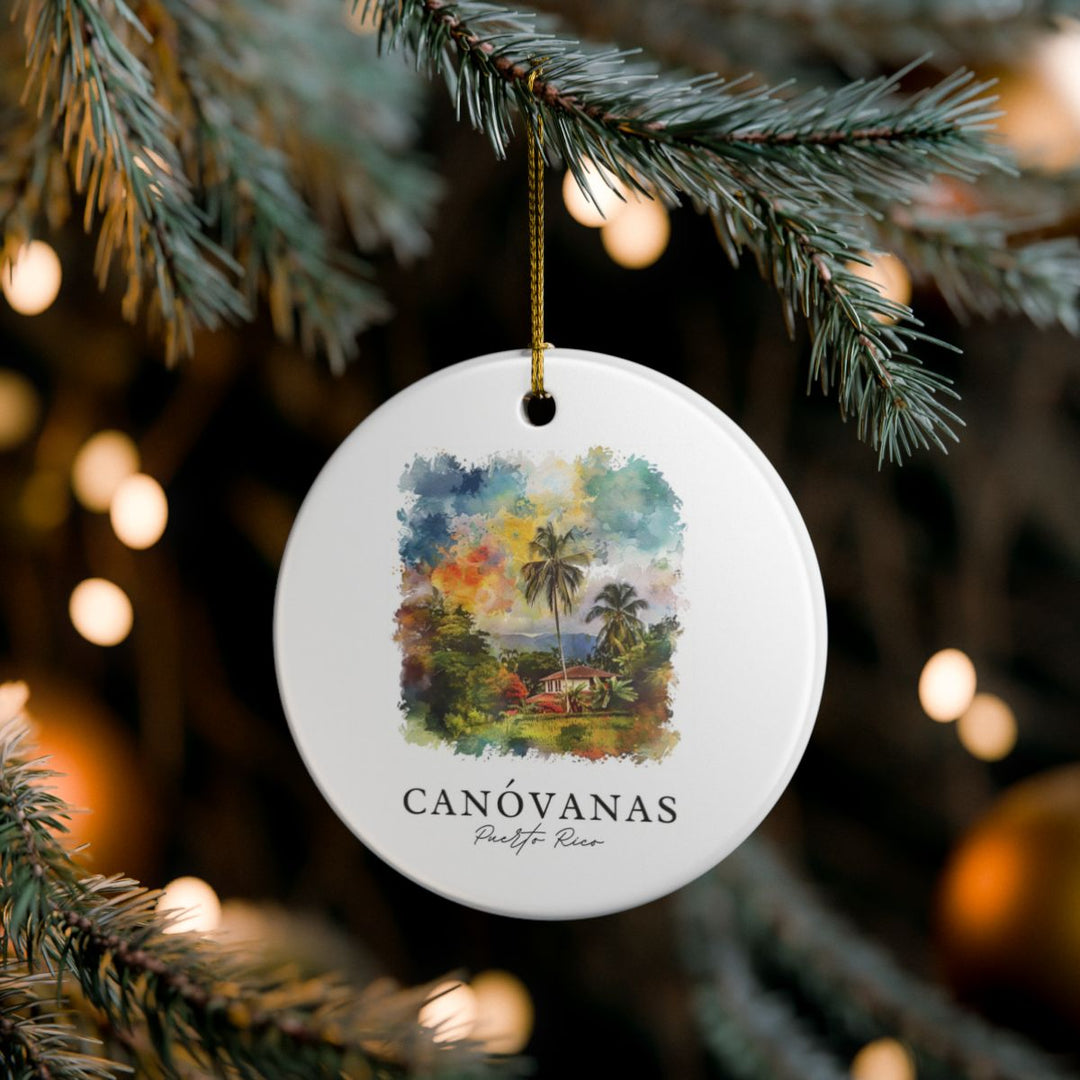 Canóvanas Puerto Rico Ornament: Unique Canóvanas Souvenir, Canóvanas Puerto Rico Xmas Decor, and Authentic Canóvanas Gift