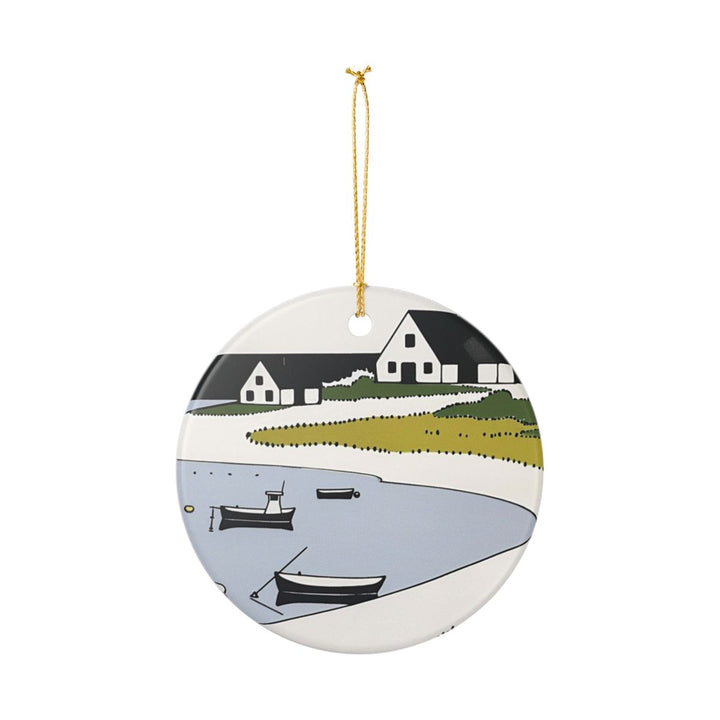 Cape Cod Massachusetts Ornament: Unique Cape Cod Souvenir, Cape Cod Massachusetts Xmas Decor, and Authentic Cape Cod Gift