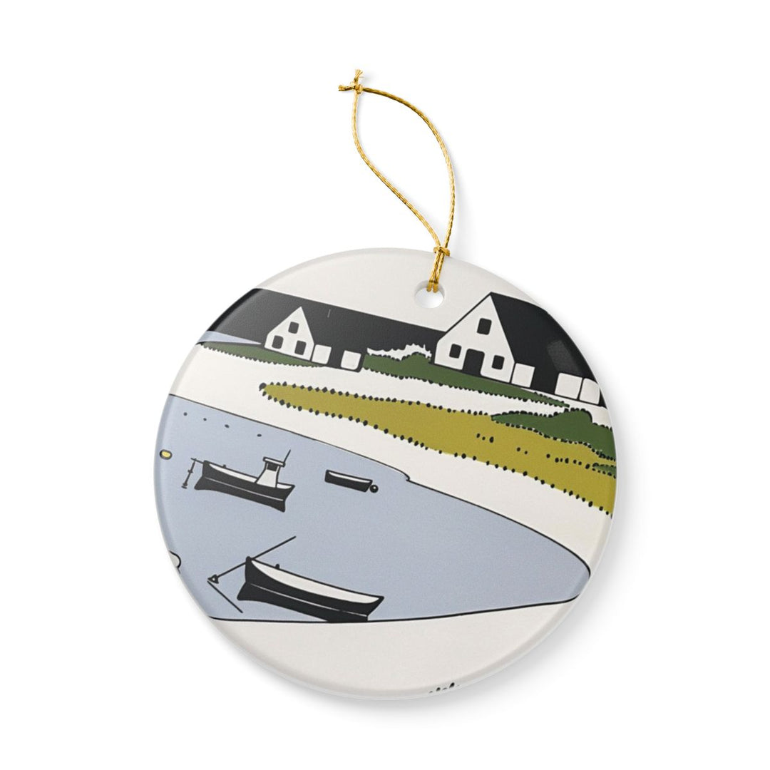 Cape Cod Massachusetts Ornament: Unique Cape Cod Souvenir, Cape Cod Massachusetts Xmas Decor, and Authentic Cape Cod Gift