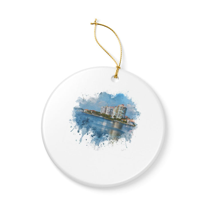 Cape Coral Ornament: Unique Cape Coral Souvenir, Cape Coral Xmas Decor, and Authentic Cape Coral Gift
