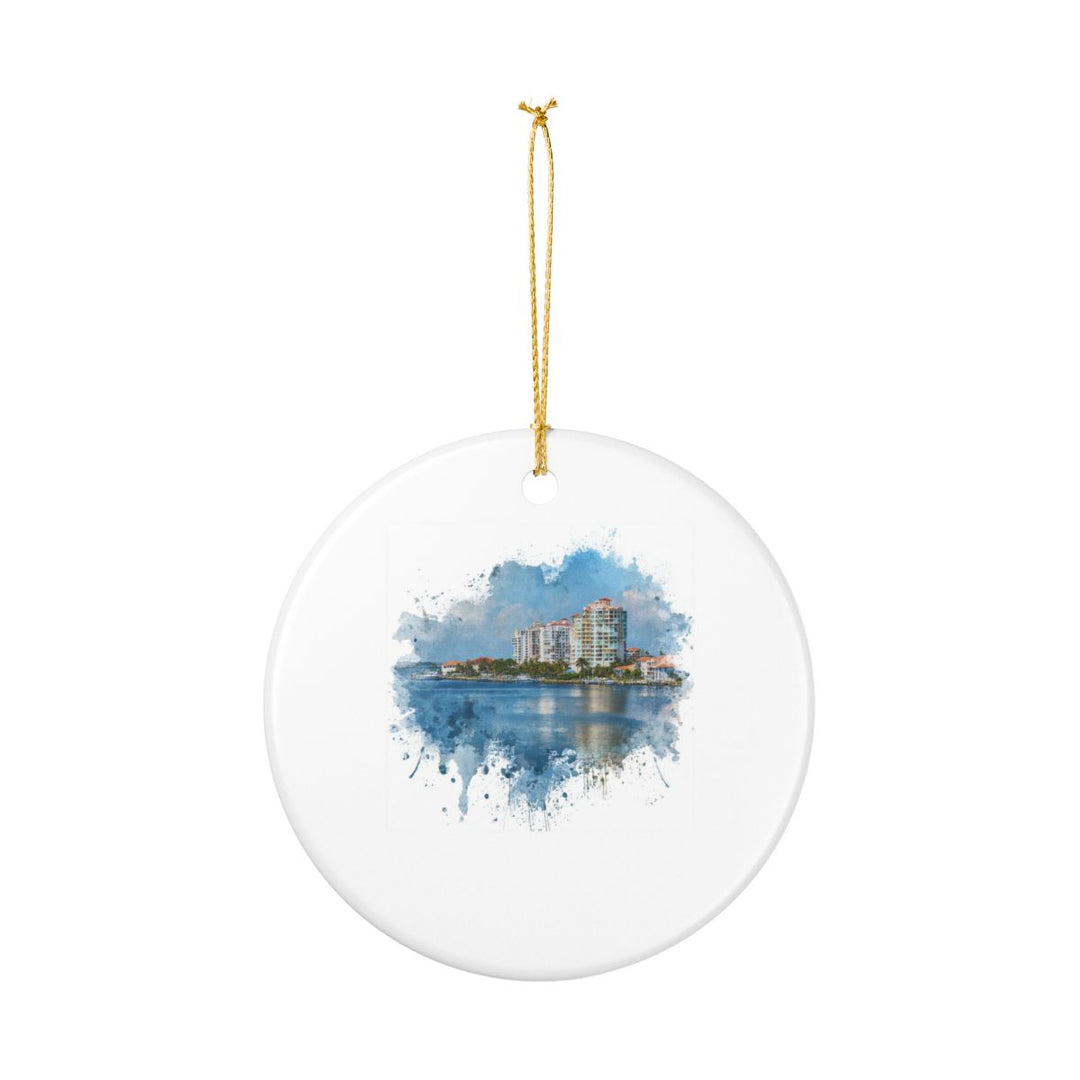 Cape Coral Ornament: Unique Cape Coral Souvenir, Cape Coral Xmas Decor, and Authentic Cape Coral Gift