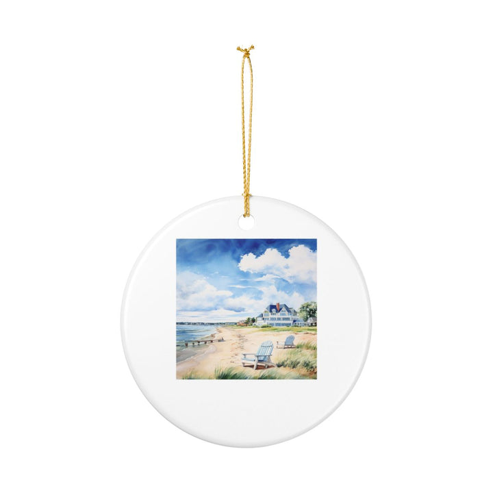 Cape May New Jersey Ornament: Unique Cape May Souvenir, Cape May New Jersey Xmas Decor, and Authentic Cape May Gift