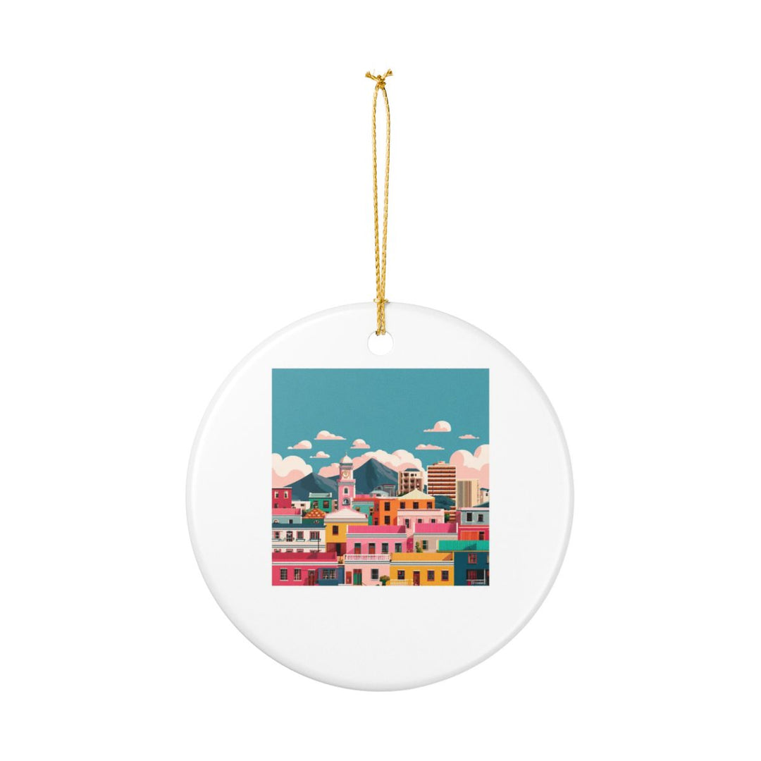 Cape Town South Africa Ornament: Unique Cape Town Souvenir, Cape Town South Africa Xmas Decor, and Authentic Cape Town Gift