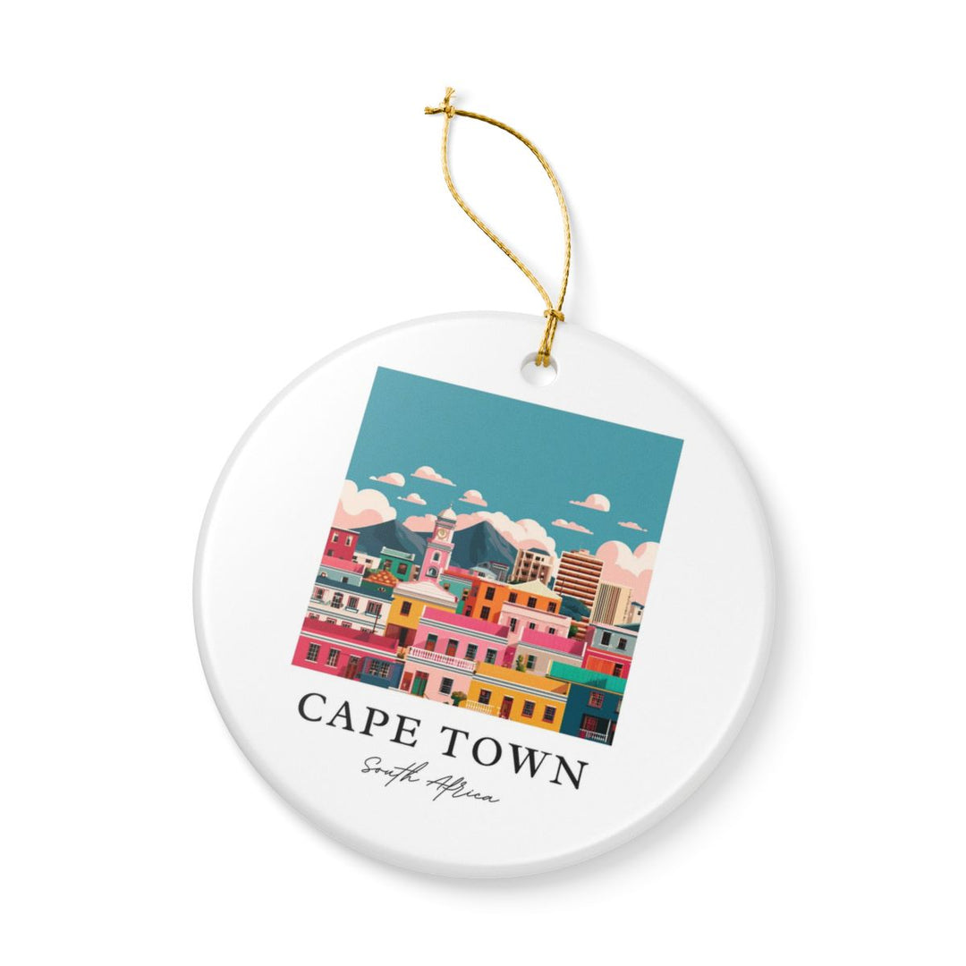 Cape Town South Africa Ornament: Unique Cape Town Souvenir, Cape Town South Africa Xmas Decor, and Authentic Cape Town Gift